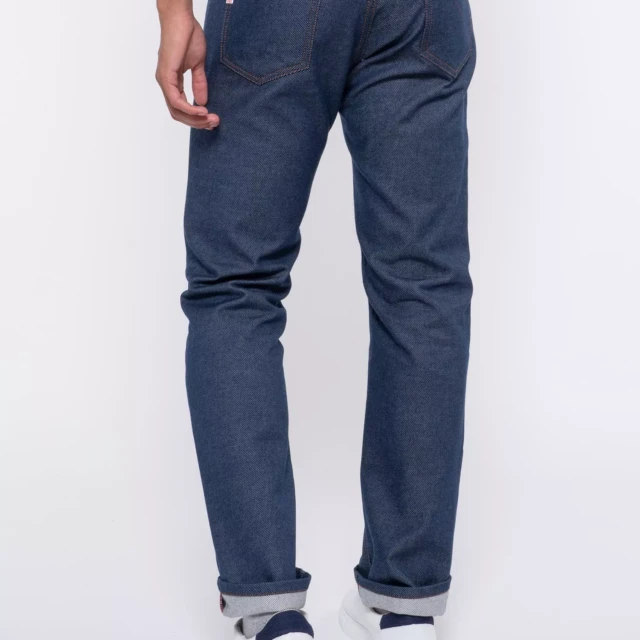 1083 - JEANS DROIT 101N coton bio denimoriginal bleu Homme