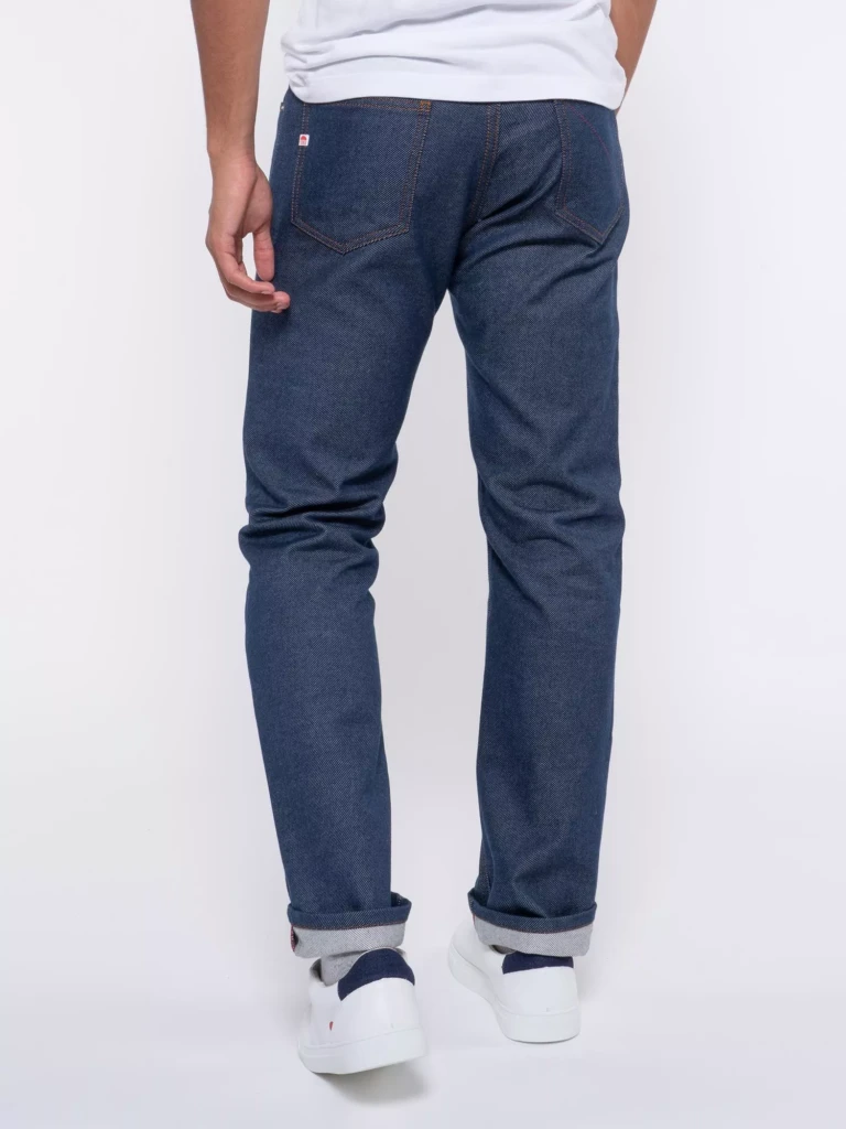 1083 - JEANS DROIT 101N coton bio denimoriginal bleu Homme