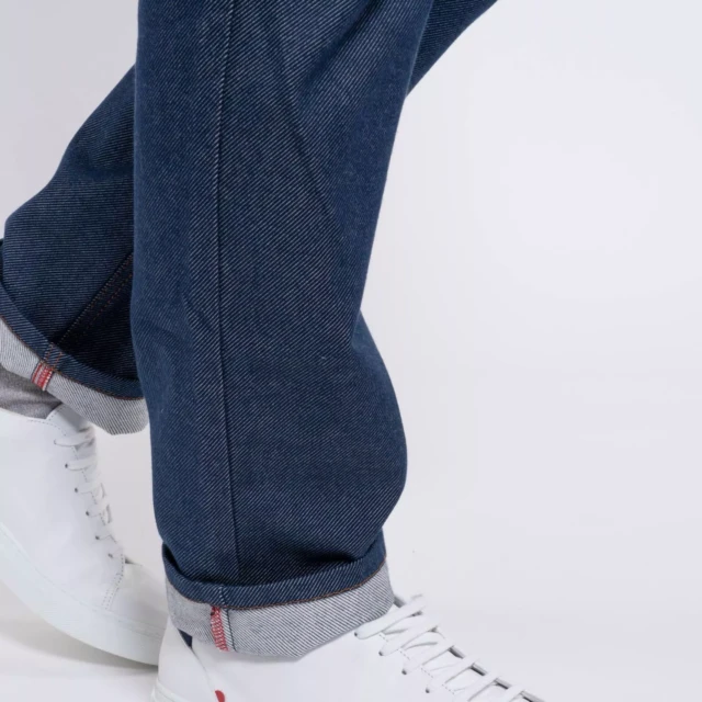 1083 - JEANS DROIT 101N coton bio denimoriginal bleu Homme