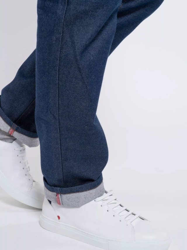 1083 - JEANS DROIT 101N coton bio denimoriginal bleu Homme