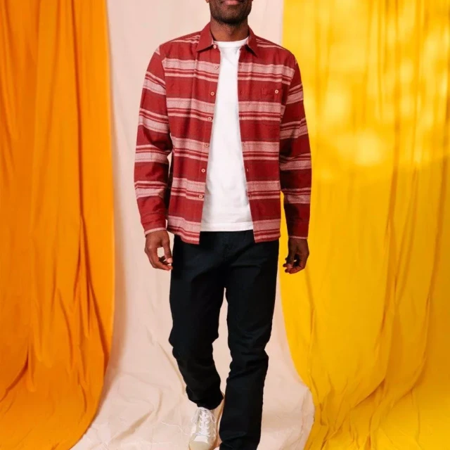 1083 - JEANS AJUSTE ATHLETIQUE 105N coton bio filidenim flex uni noir Homme