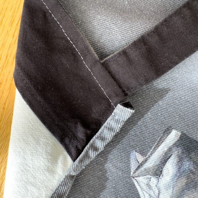 varek.illustrations - Tablier Gris Anthracite 100% coton : Le Bar