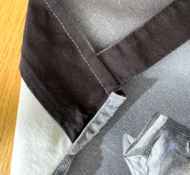varek.illustrations - Tablier Gris Anthracite 100% coton : Le Bar