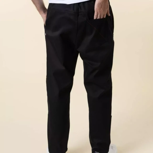 1083 - JOGGJEANS CAROTTE 122N coton bio filidenim flex coton bio uni noir