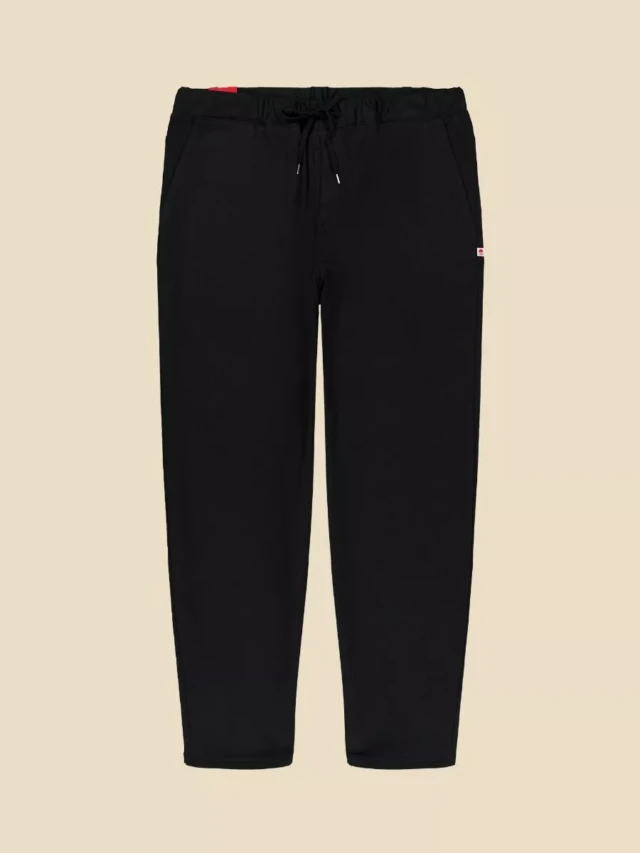 1083 - JOGGJEANS CAROTTE 122N coton bio filidenim flex coton bio uni noir