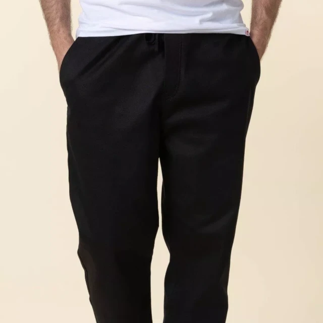 1083 - JOGGJEANS CAROTTE 122N coton bio filidenim flex coton bio uni noir