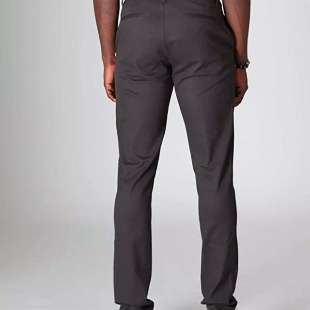 1083 - CHINO AJUSTE 163N coton bio filidenim flex uni anthracite Homme