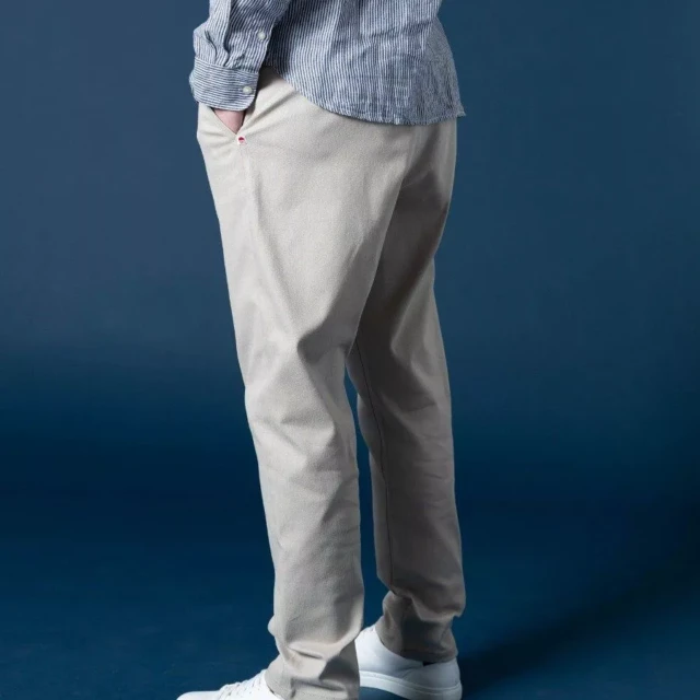 1083 - CHINO CAROTTE 168N filidenim flex uni naturel Homme