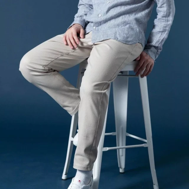 1083 - CHINO CAROTTE 168N filidenim flex uni naturel Homme