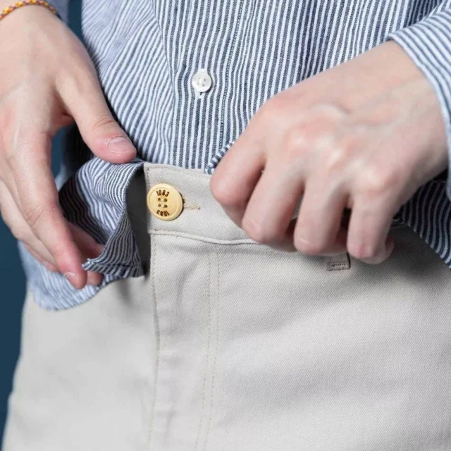 1083 - CHINO CAROTTE 168N filidenim flex uni naturel Homme