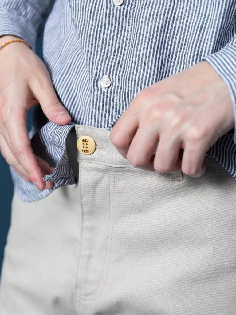 1083 - CHINO CAROTTE 168N filidenim flex uni naturel Homme