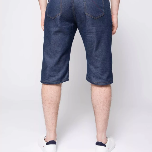 1083 - BERMUDA DROIT 171N coton bio denimoriginal bleu Homme
