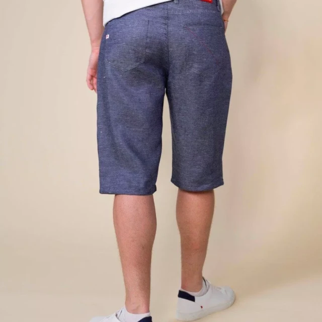 1083 - SHORT LIN DROIT 171N denimoriginal bleu Homme