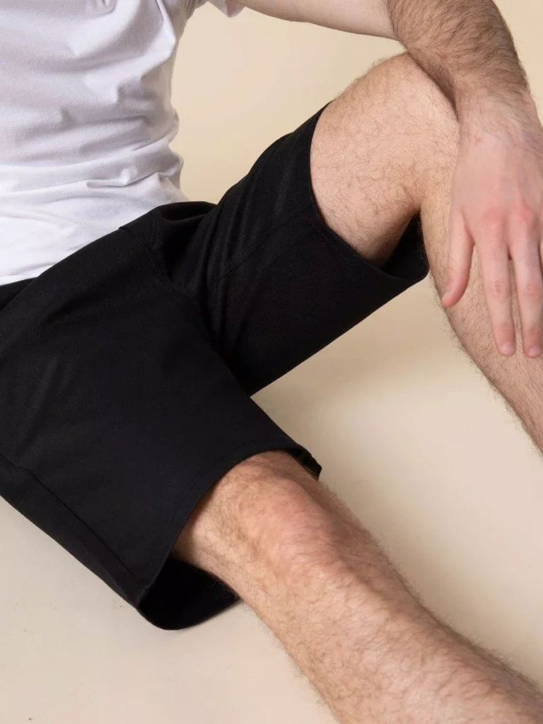 1083 - JOGGSHORT AMPLE 172N coton bio filidenim flex uni noir