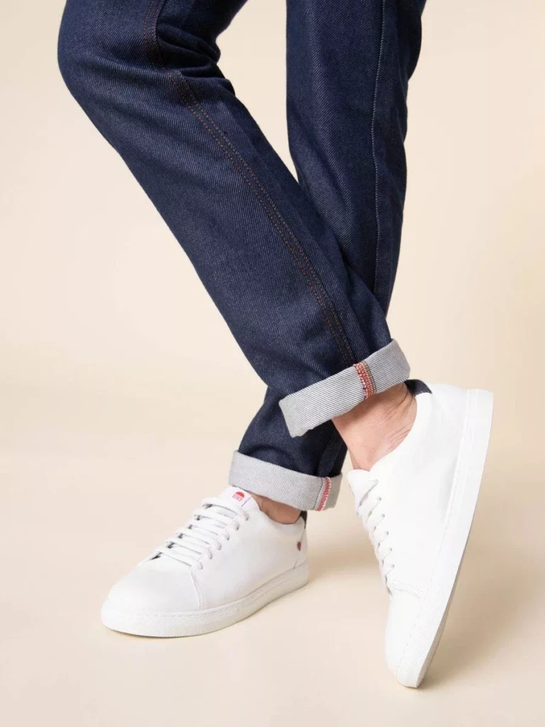 1083 - JEANS DROIT 201N 100 % coton bio denimoriginal bleu