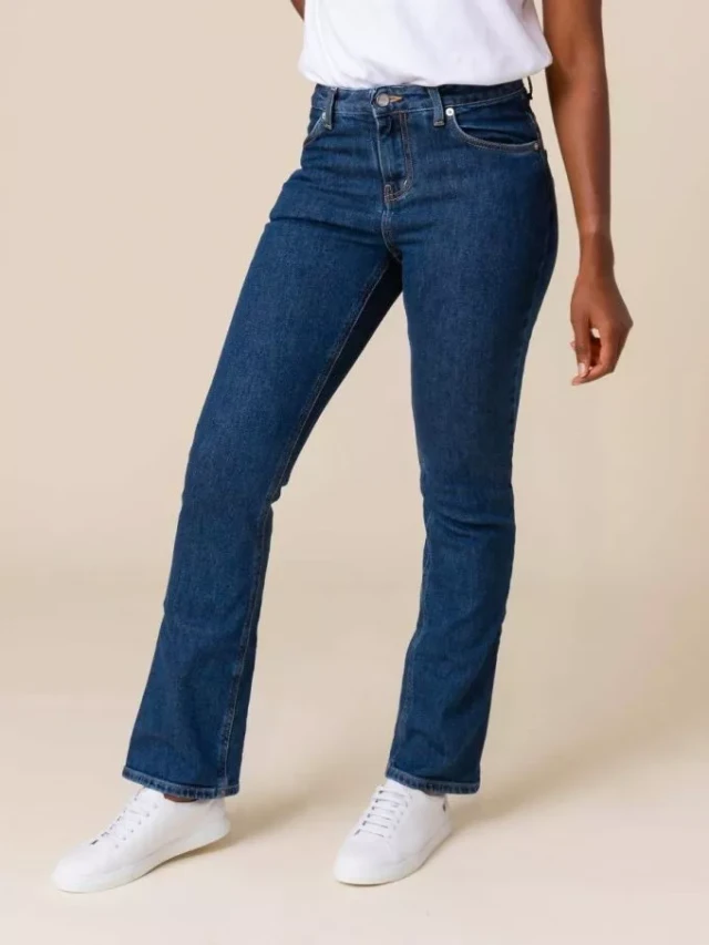 1083 - Jeans bootcut 202n delave