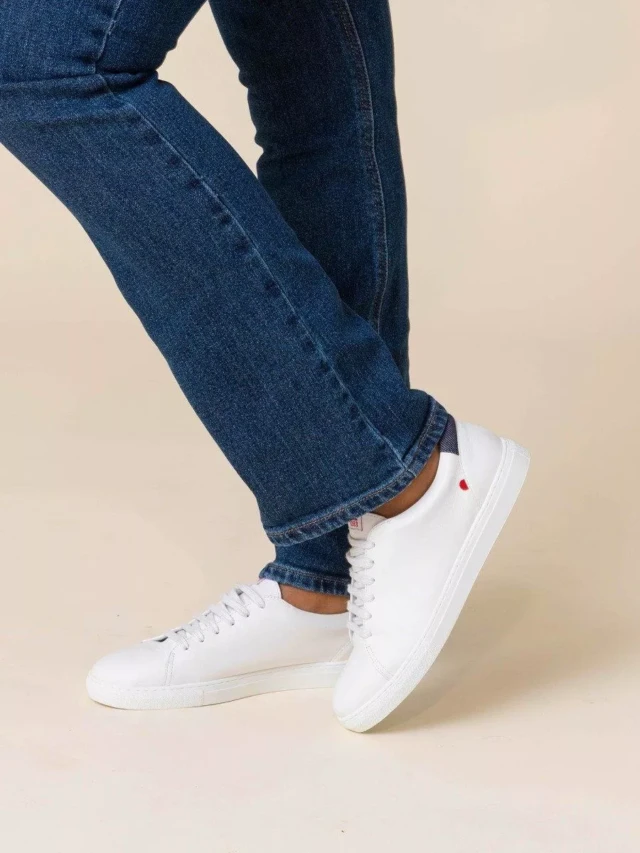 1083 - JEANS BOOTCUT 202N DELAVE coton bio superdenim flex indigo ocean