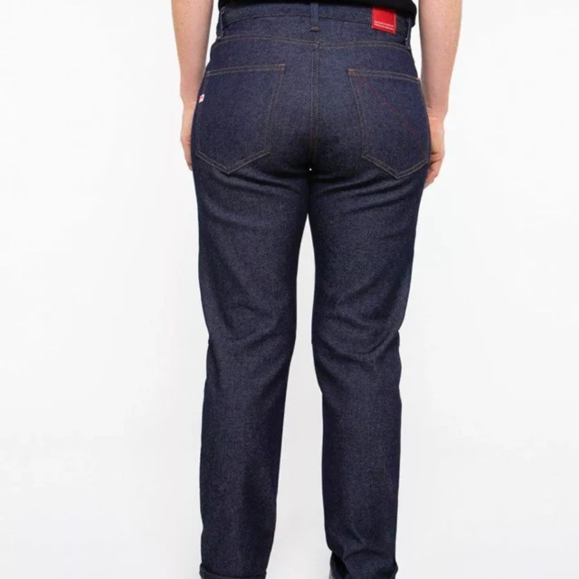 1083 - JEANS AJUSTE 205N ATHLETIQUE  coton bio superdenim flex indigo brut