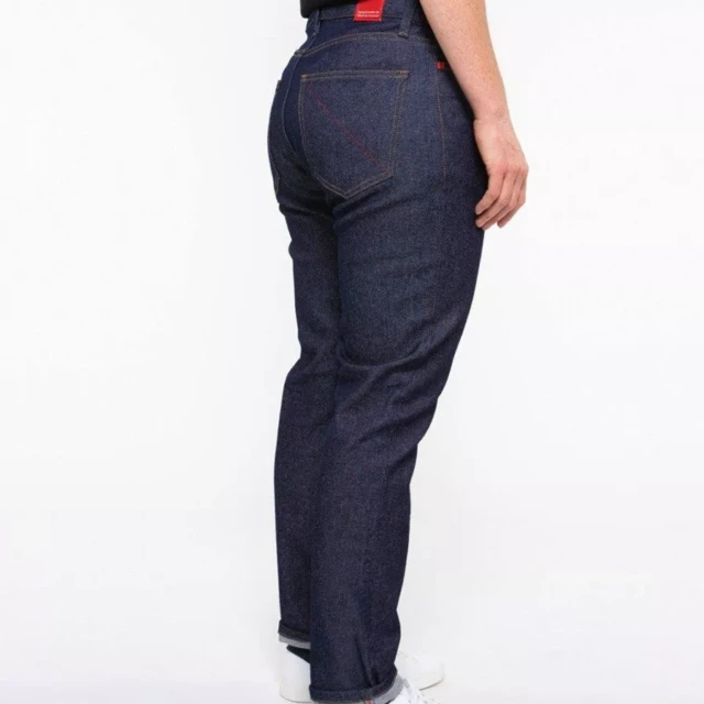 1083 - JEANS AJUSTE 205N ATHLETIQUE  coton bio superdenim flex indigo brut