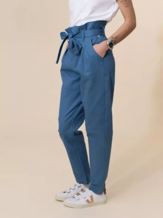1083 - Pantalon noue carotte 209h