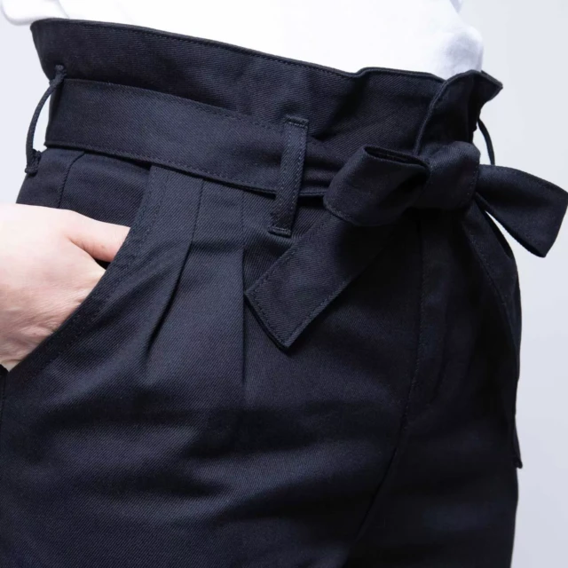 1083 - PANTALON NOUE CAROTTE 209H coton bio filidenim flex uni noir