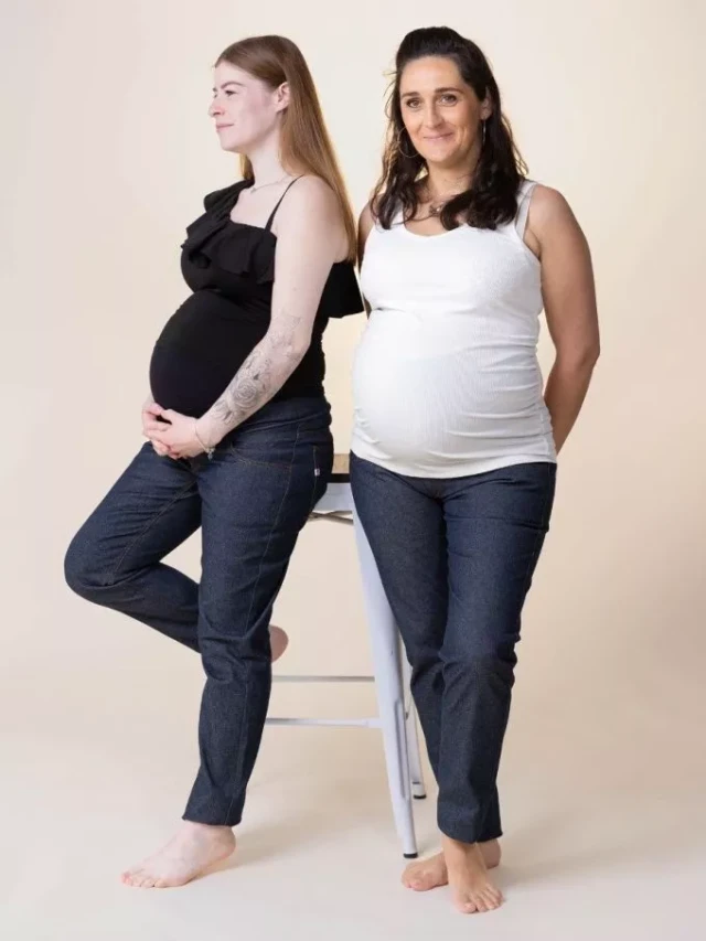 1083 - Jeans grossesse 217n ajuste