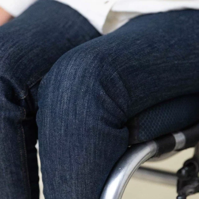 1083 - JEANS ADAPTE PMR 223N AJUSTE coton bio filidenim flex bleu Femme