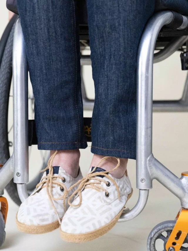 1083 - JEANS ADAPTE PMR 223N AJUSTE coton bio filidenim flex bleu Femme