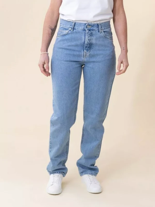 1083 - Jeans boyfriend 224n delave 100 %