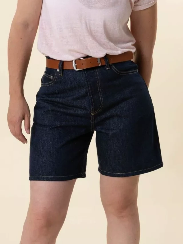 1083 - Short mom 278h large taille haute