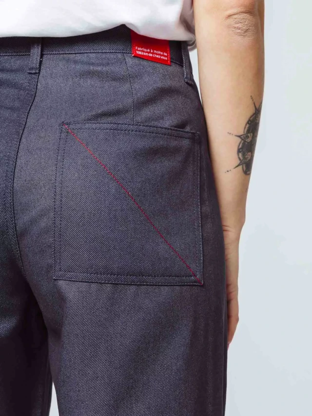 1083 - JEANS LARGE 286H INFINI recycle superdenim bleu