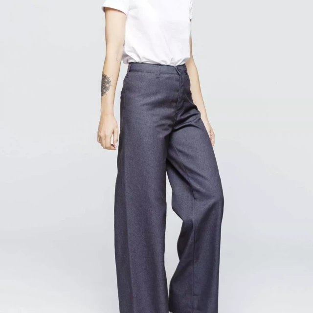 1083 - JEANS LARGE 286H INFINI recycle superdenim bleu