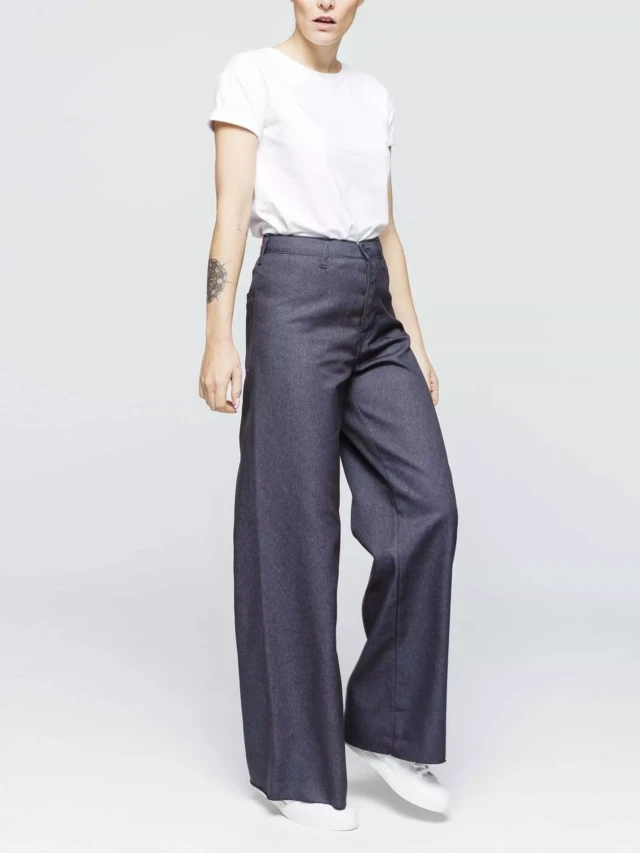 1083 - JEANS LARGE 286H INFINI recycle superdenim bleu