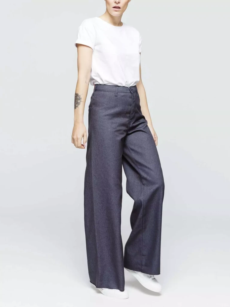 1083 - JEANS LARGE 286H INFINI recycle superdenim bleu