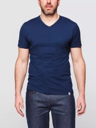 T-shirt col v 301 uni par la marque 1083 1083 - T-shirt col v 301 uni