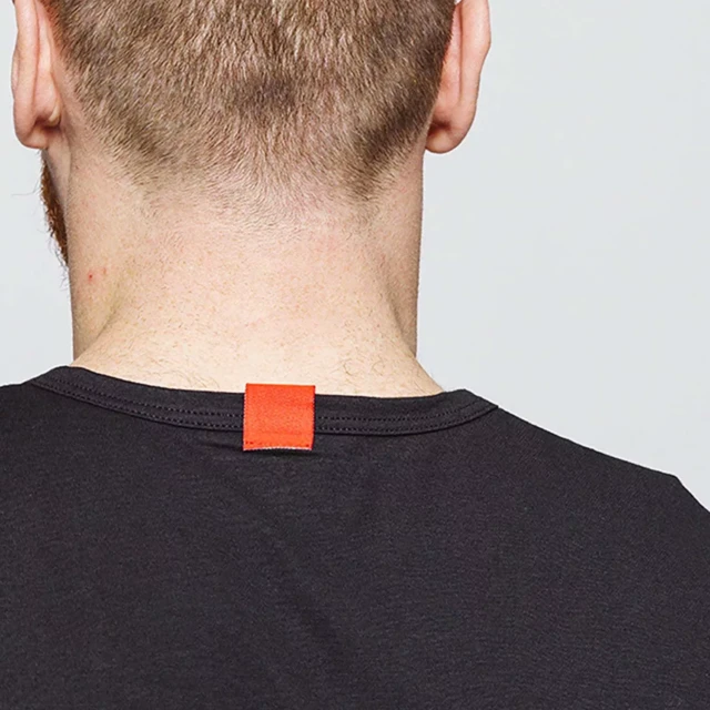 1083 - T-SHIRT COL V 301 UNI coton bio noir Homme