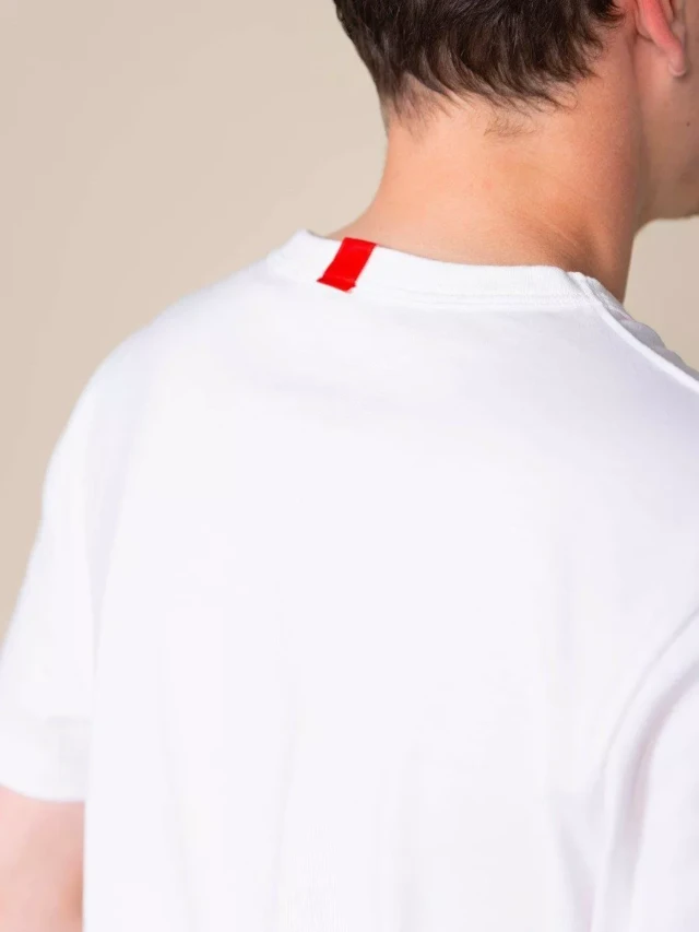 1083 - T-SHIRT DROIT 304 UNI coton bio blanc Homme