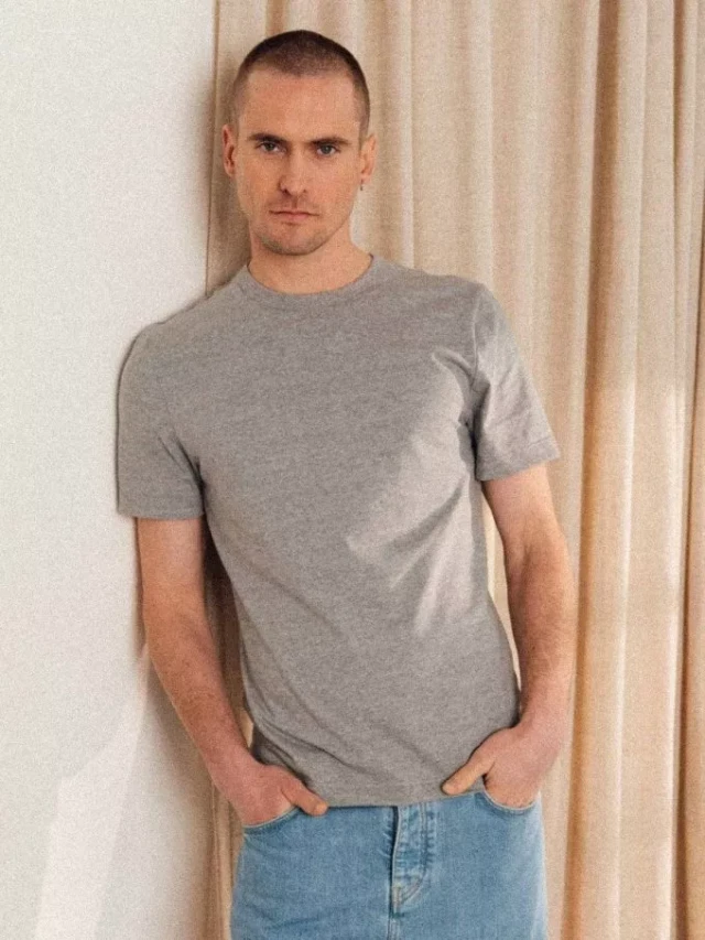 1083 - T-shirt droit 304 uni