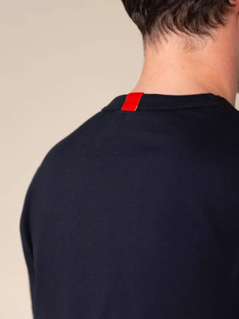 1083 - T-SHIRT DROIT 304 UNI coton bio noir Homme