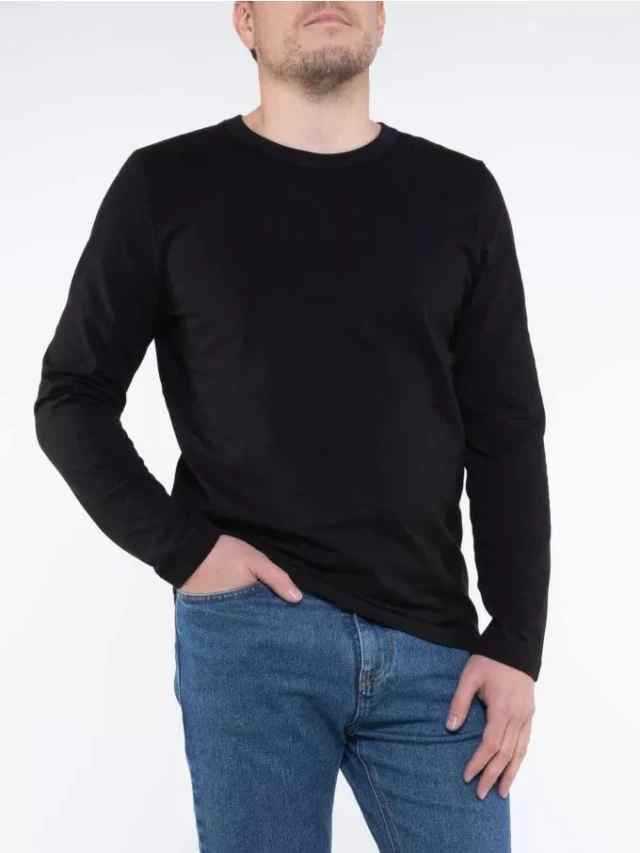 1083 - T-shirt manches longues droit 305 uni