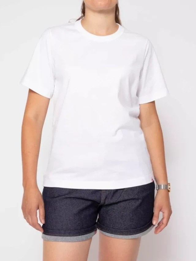 1083 - T-shirt droit 404 uni