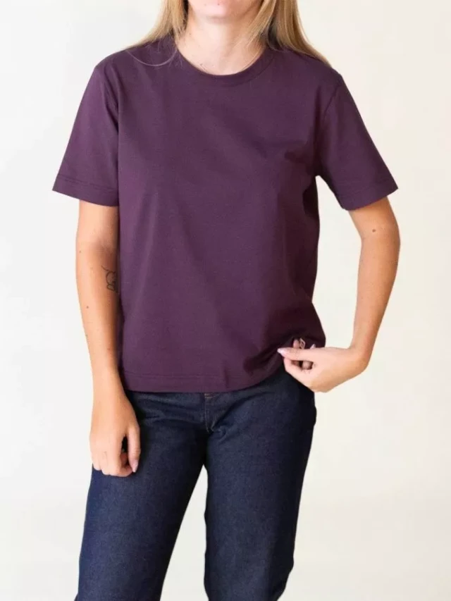 1083 - T-shirt droit 404 uni