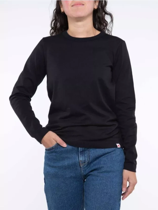 1083 - T-shirt manches longues droit 405 uni