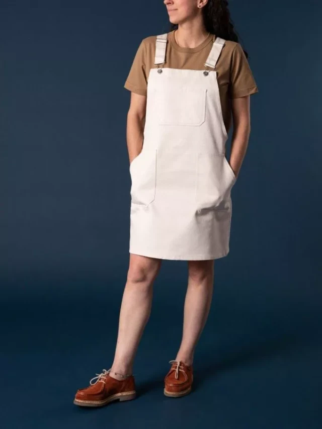 1083 - Robe salopette 550 poches plaquees