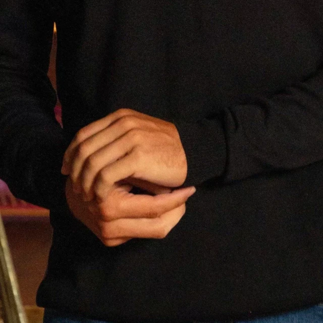 1083 - PULL 701 ESSENTIEL coton bio noir