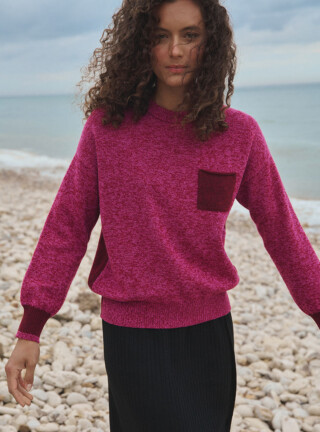 Pull Éva par la marque LAFRANÇAISE Mailles in France LAFRANÇAISE Mailles in France - Pull Éva