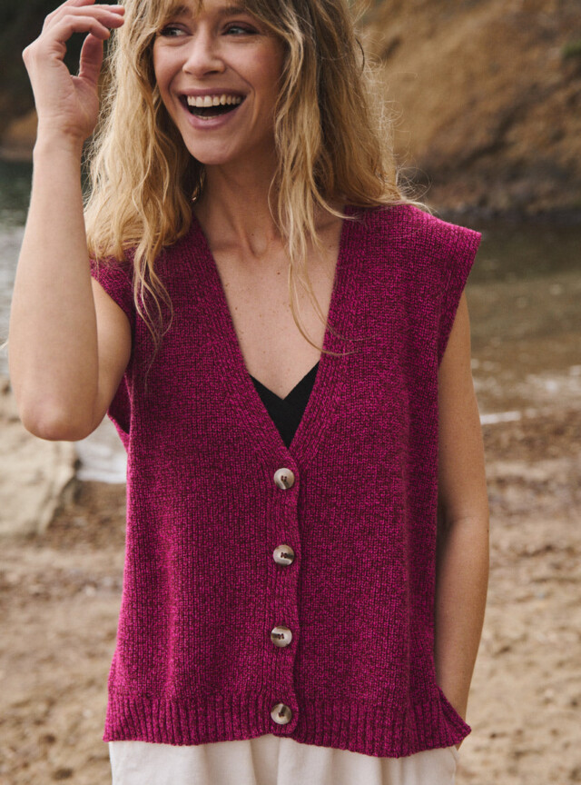 LAFRANÇAISE Mailles in France - Gilet Estelle