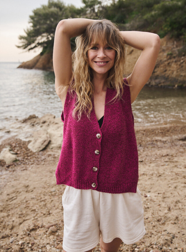 LAFRANÇAISE Mailles in France - Gilet Estelle