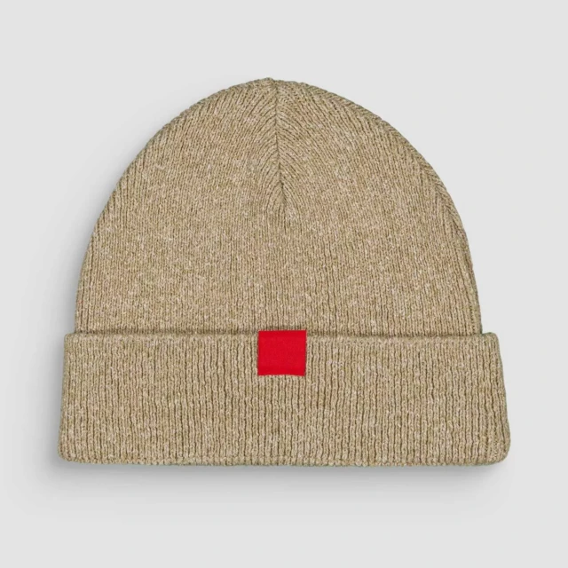 1083 - BONNET 841 coton recycle beige Unisexe