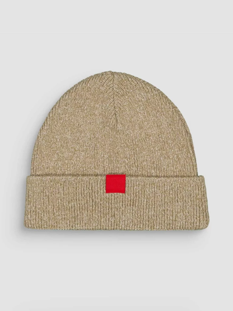 1083 - BONNET 841 coton recycle beige Unisexe